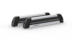 Nordic-King EVO aluminium NK-40, portasci per barre da tetto - Argento