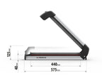 Nordic-King EVO aluminium NK-40, portasci per barre da tetto - Argento