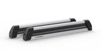 Nordic-King EVO aluminium NK-60, portasci per barre da tetto - Argento