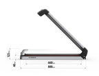 Nordic-King EVO aluminium NK-60, portasci per barre da tetto - Argento
