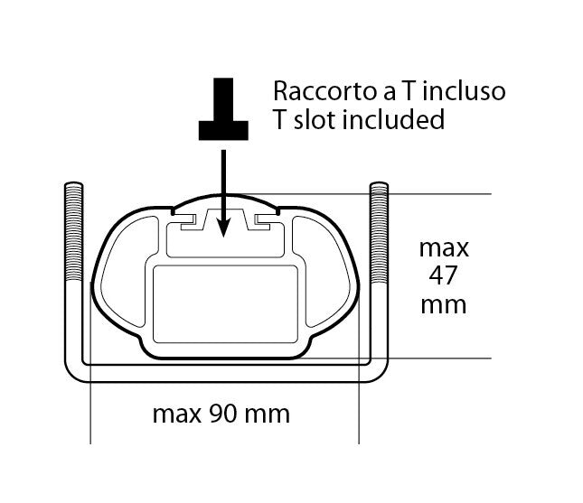 Bike-One, porta bicicletta in acciaio - Nero