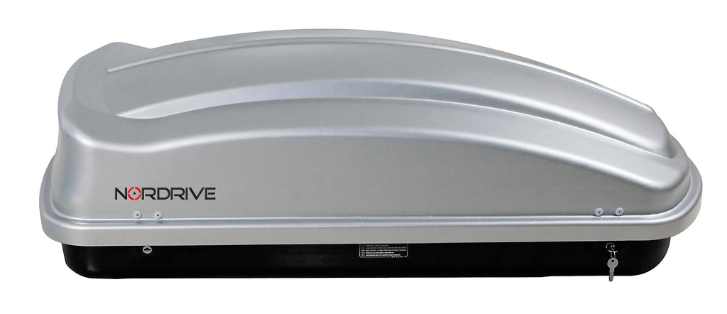 Box 330, box tetto in ABS, 330 litri - Grigio goffrato