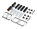 Ricambio kit fissaggio per box tetto Nordrive in ABS/PST