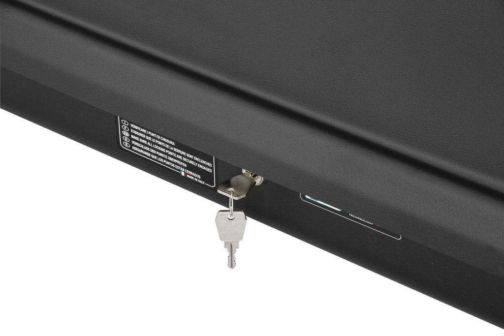 Box 330, box tetto in ABS, 330 litri - Nero goffrato