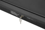 Box 330, box tetto in ABS, 330 litri - Nero goffrato