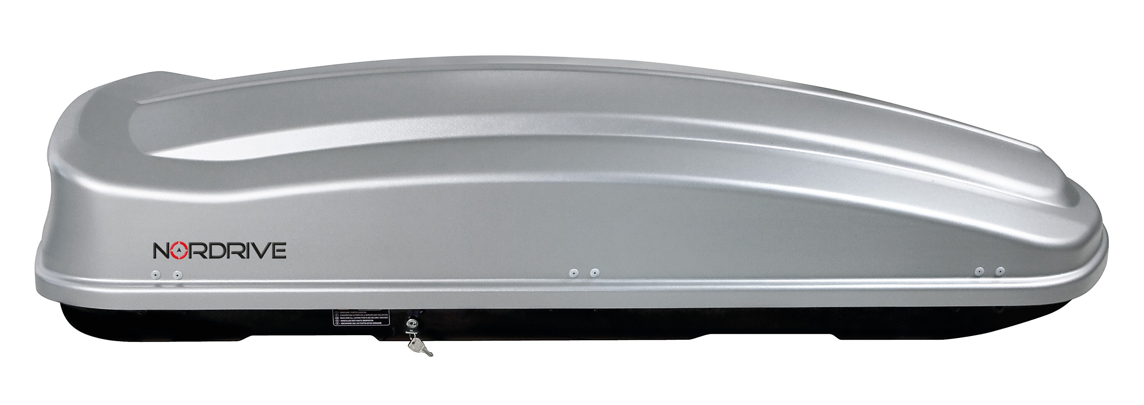 Box 430, box tetto in ABS, 430 litri - Grigio goffrato