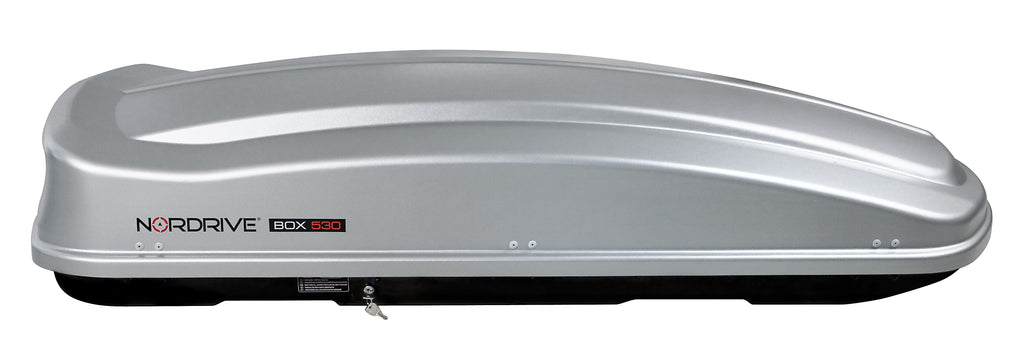 Box 530, box tetto in ABS, 530 litri - Grigio goffrato