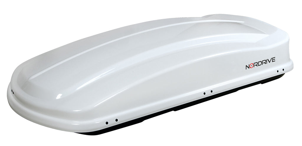 Box 530, box tetto in ABS, 530 litri - Bianco lucido