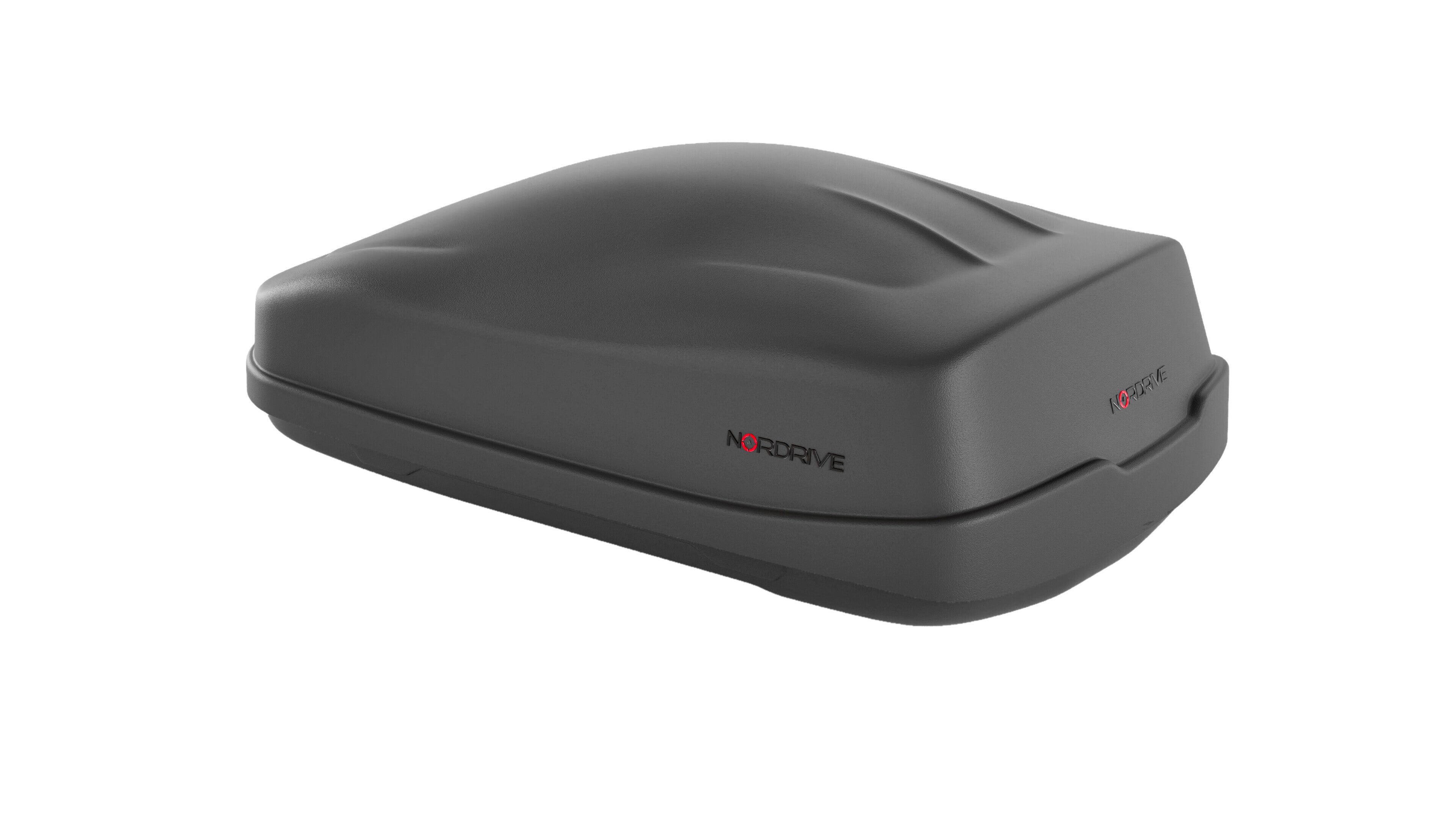 Box 480, box tetto in ABS, 480 litri - Nero goffrato