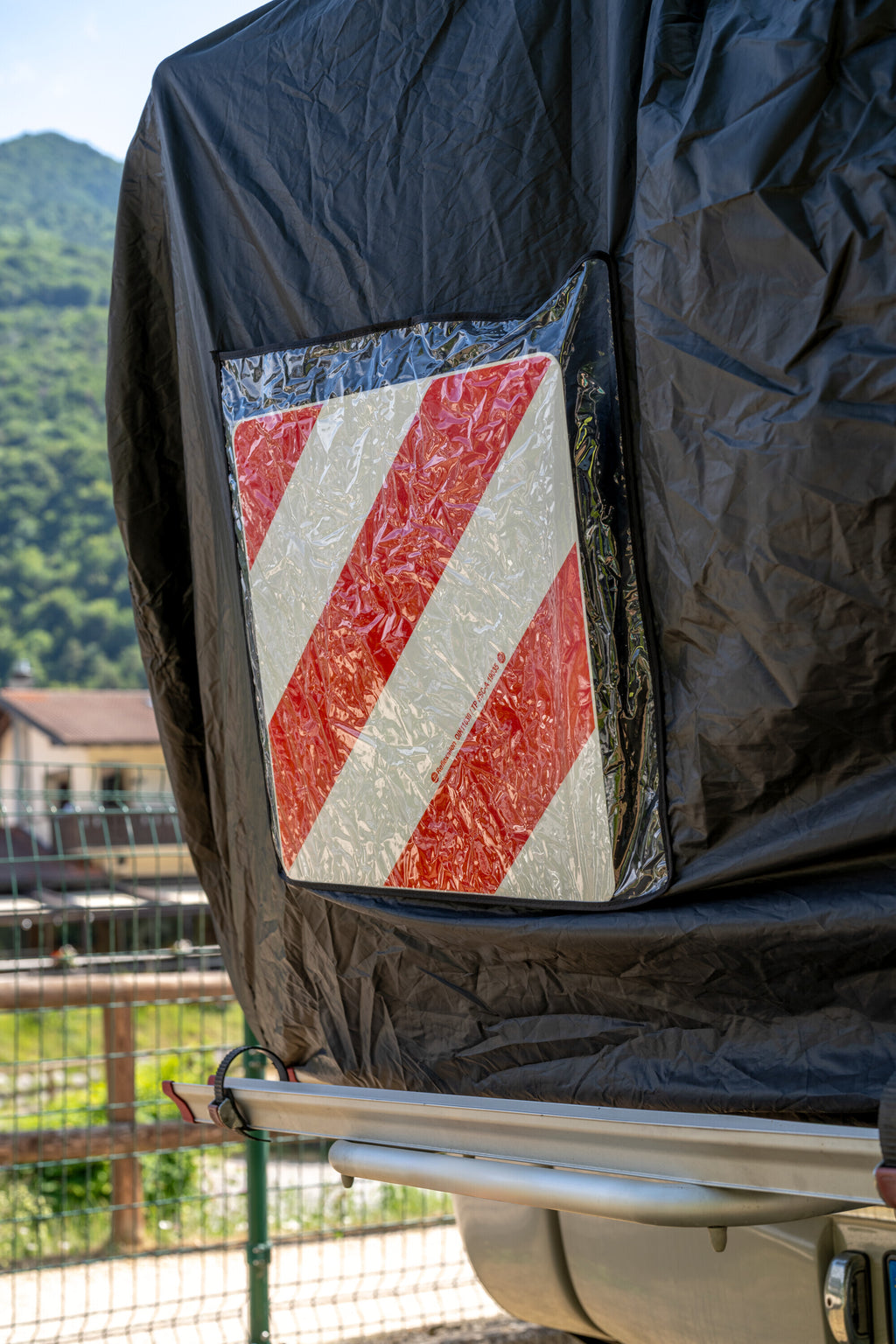Telo copribici per portabici camper e roulotte