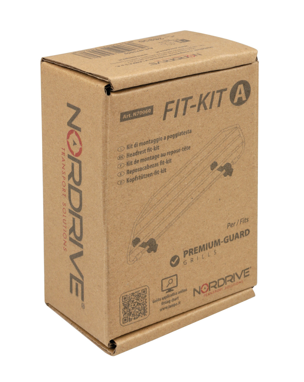 Fit-Kit A, kit di montaggio a poggiatesta