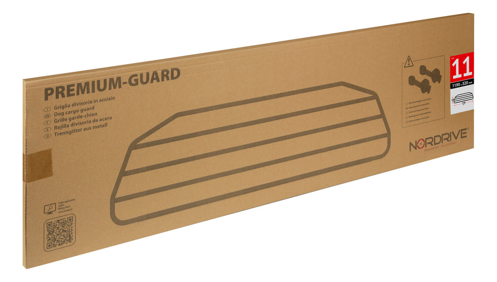 Premium-Guard, griglia divisoria in acciaio - Type 11 - 1190x320 mm