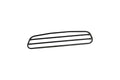 Premium-Guard, griglia divisoria in acciaio - Type 12 - 830x180 mm