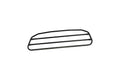 Premium-Guard, griglia divisoria in acciaio - Type 13 - 830x220 mm