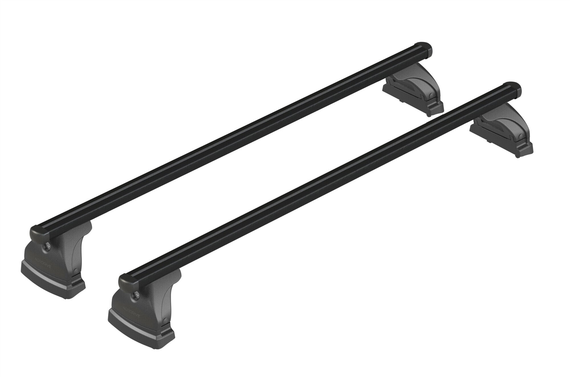 Helio Black, set completo barre portatutto in alluminio - M - Evos LP - C262