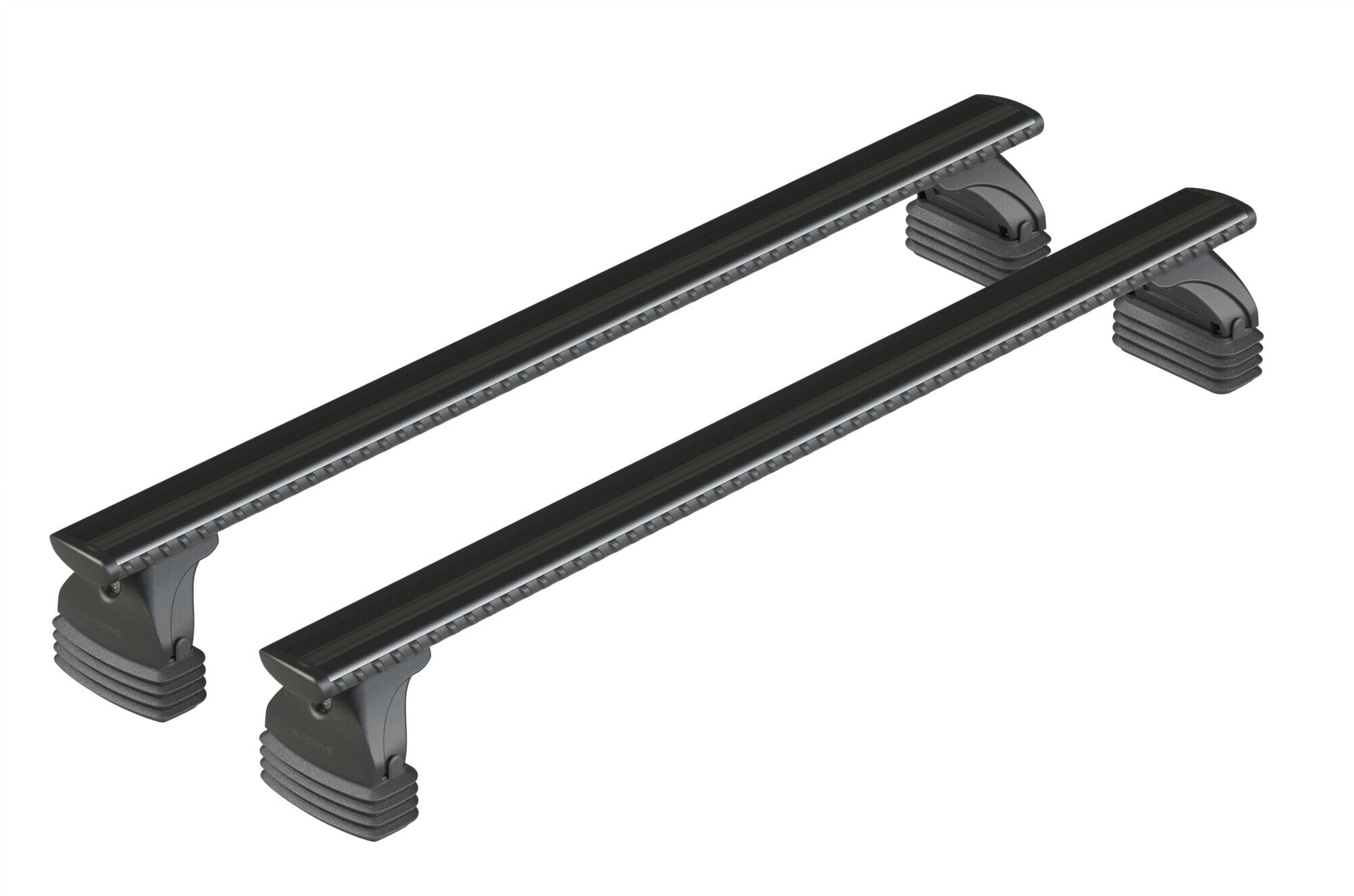 Silenzio Black, set completo barre portatutto in alluminio - M - Evos LP - C015