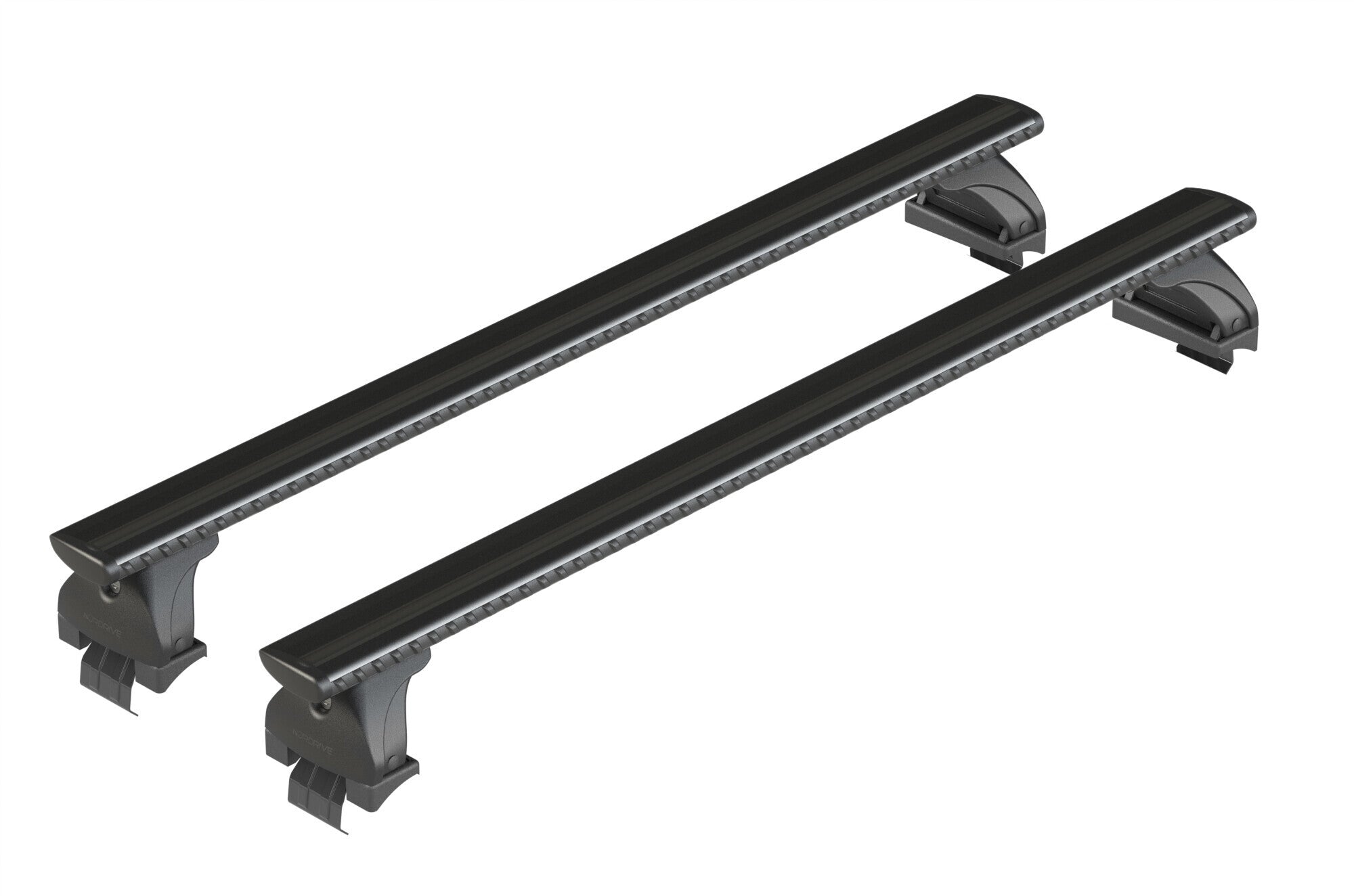 Silenzio Black, set completo barre portatutto in alluminio - L - Evos LP - C048
