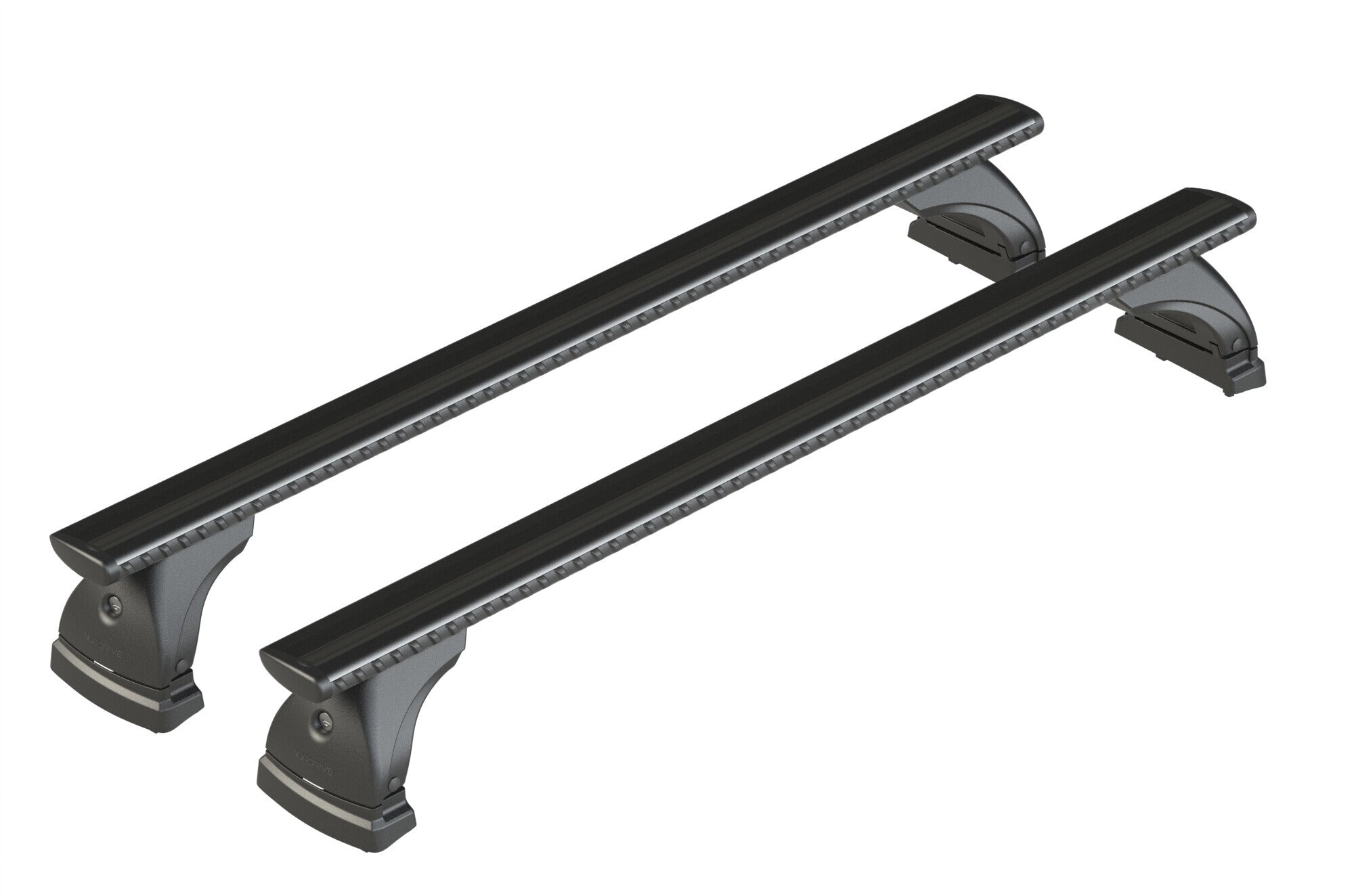 Silenzio Black, set completo barre portatutto in alluminio - M - Evos ST - C152