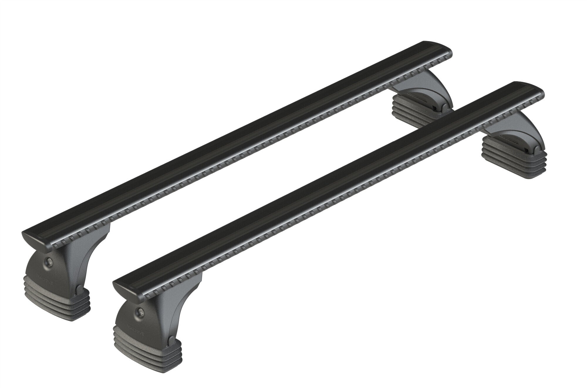 Silenzio Black, set completo barre portatutto in alluminio - M - Evos ST - C037