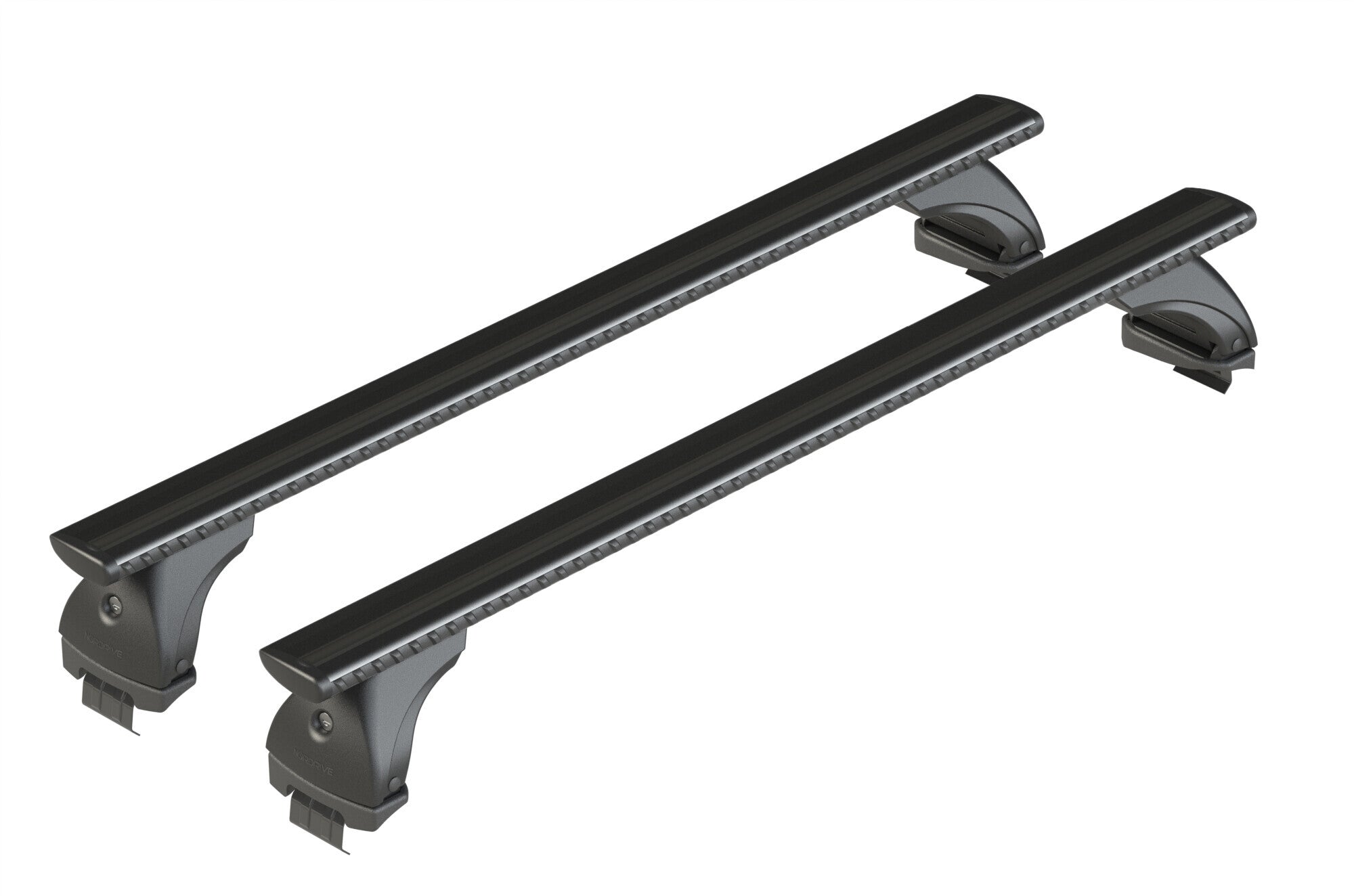 Silenzio Black, set completo barre portatutto in alluminio - L - Evos ST - C132