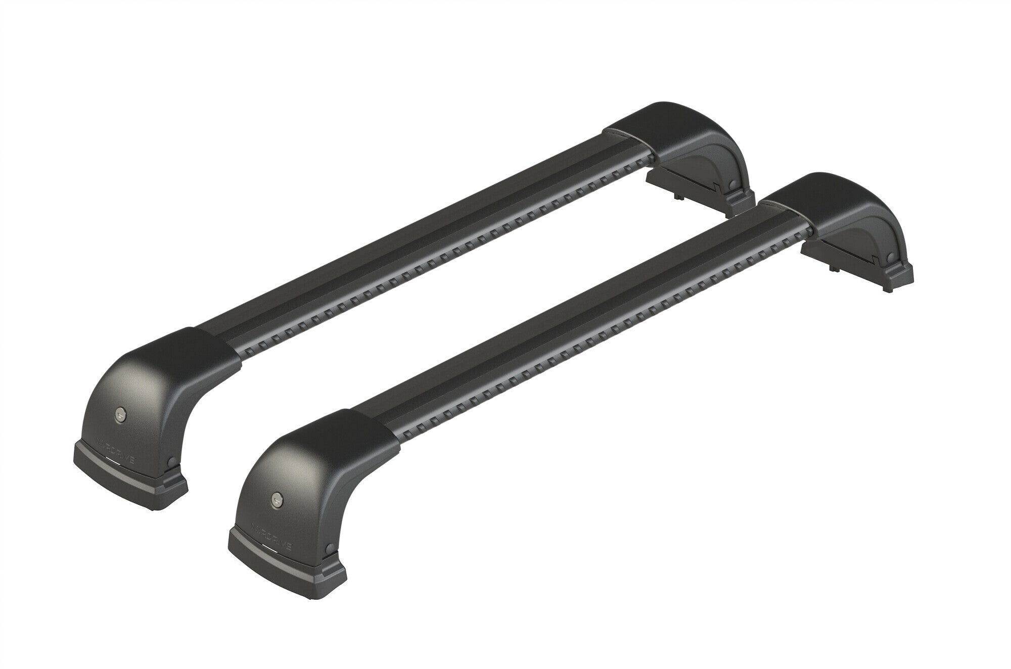 Silenzio CX Black, set completo barre portatutto in alluminio - 99 cm + 94 cm - Origine RF - C108