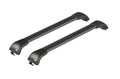 Silenzio CX Black, set completo barre portatutto in alluminio - 99 cm + 89 cm - Origine RL - C410