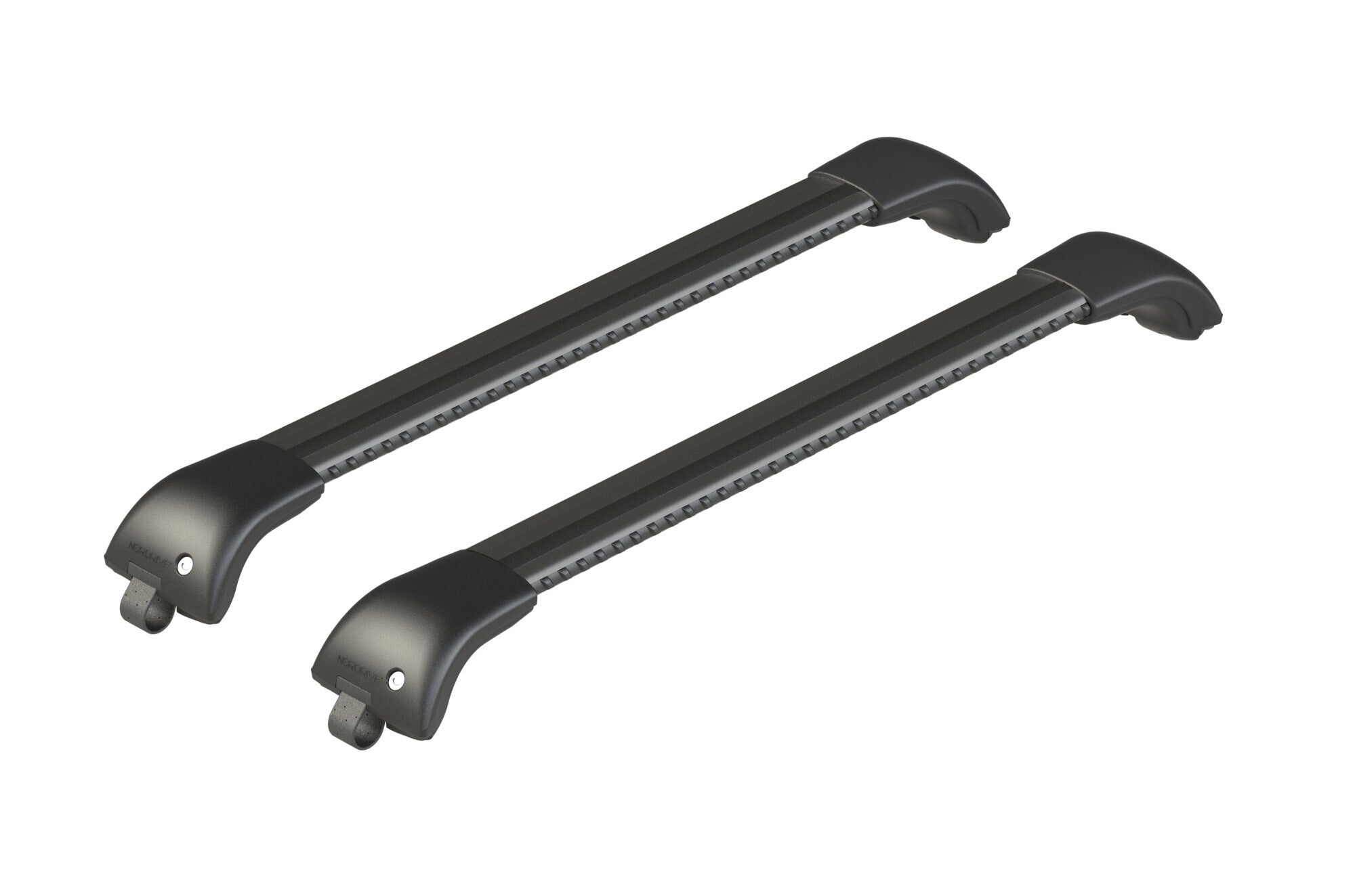 Silenzio CX Black, set completo barre portatutto in alluminio - 94 cm + 84 cm - Origine RL - C400