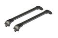 Silenzio CX Black, set completo barre portatutto in alluminio - 104 cm + 99 cm - Origine RL - C401