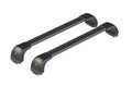 Silenzio CX Black, set completo barre portatutto in alluminio - 104 cm + 99 cm - Origine RF - C234