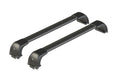 Silenzio CX Black, set completo barre portatutto in alluminio - 109 cm + 109 cm - Origine RF - C048