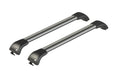 Silenzio CX, set completo barre portatutto in alluminio - 99 cm + 99 cm - Origine RL - C421