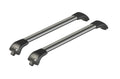 Silenzio CX, set completo barre portatutto in alluminio - 84 cm + 74 cm - Origine RL - C400