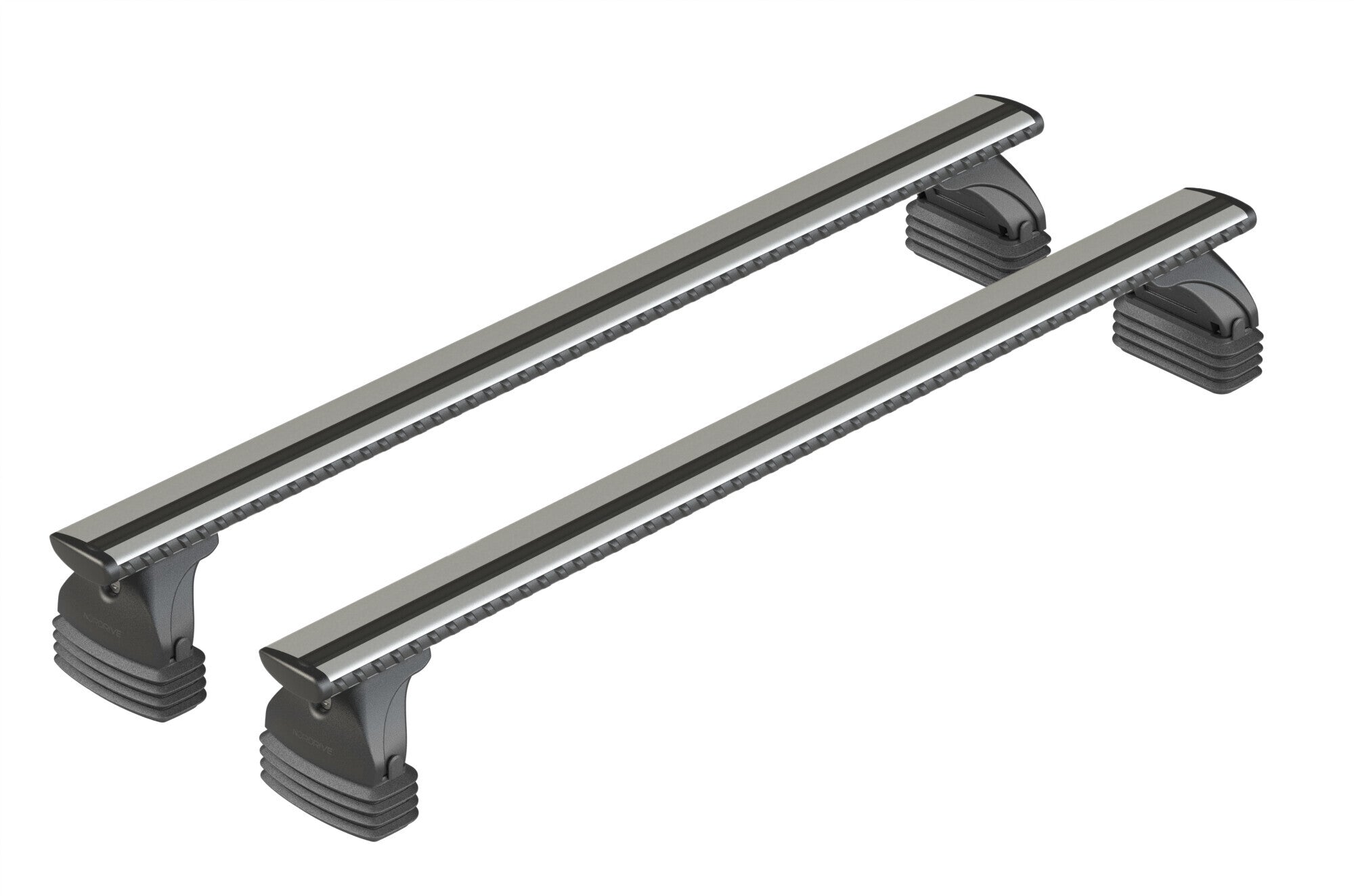 Silenzio, set completo barre portatutto in alluminio - M - Evos LP - C015