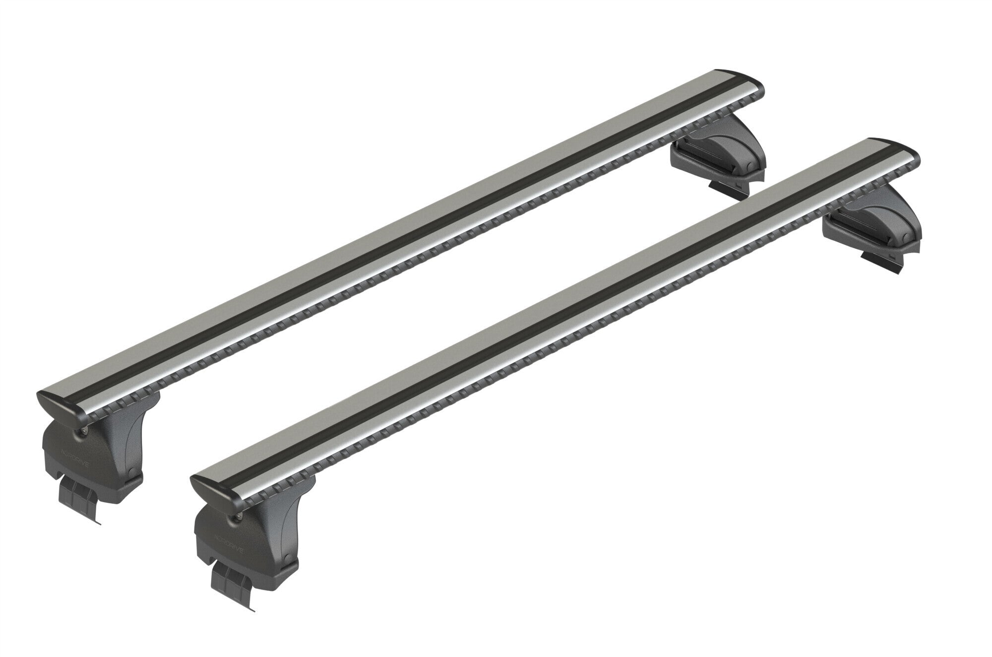 Silenzio, set completo barre portatutto in alluminio - M - Evos LP - C275