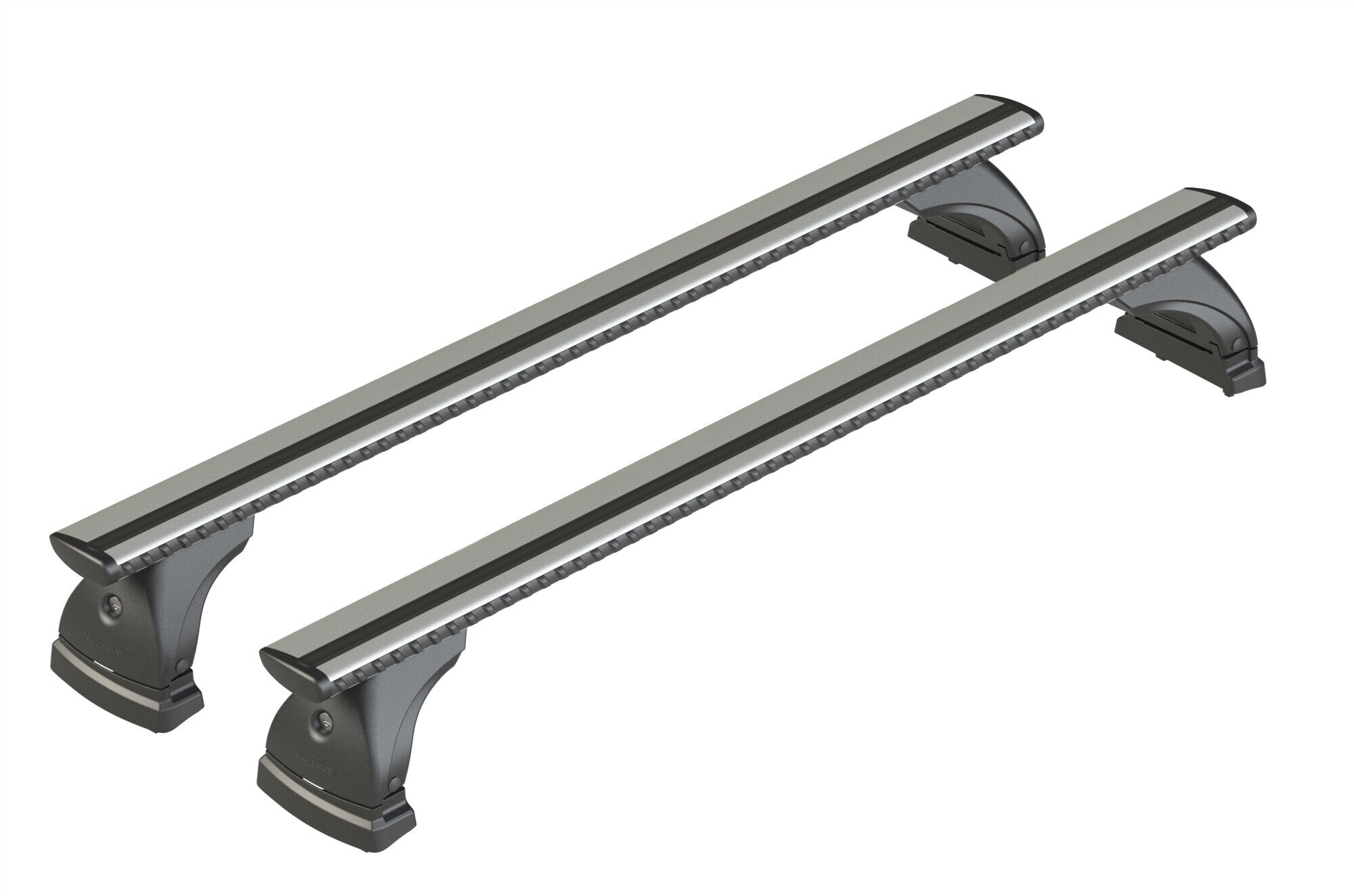 Silenzio, set completo barre portatutto in alluminio - M - Evos ST - C262