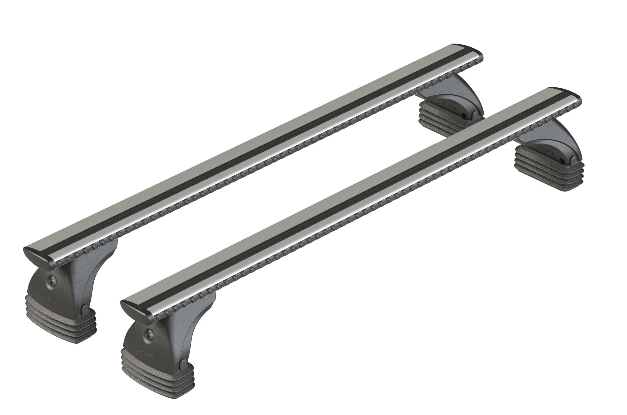 Silenzio, set completo barre portatutto in alluminio - M - Evos ST - C018