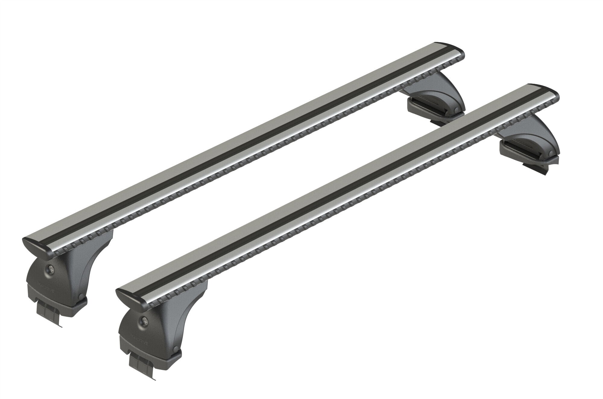 Silenzio, set completo barre portatutto in alluminio - M - Evos ST - C131