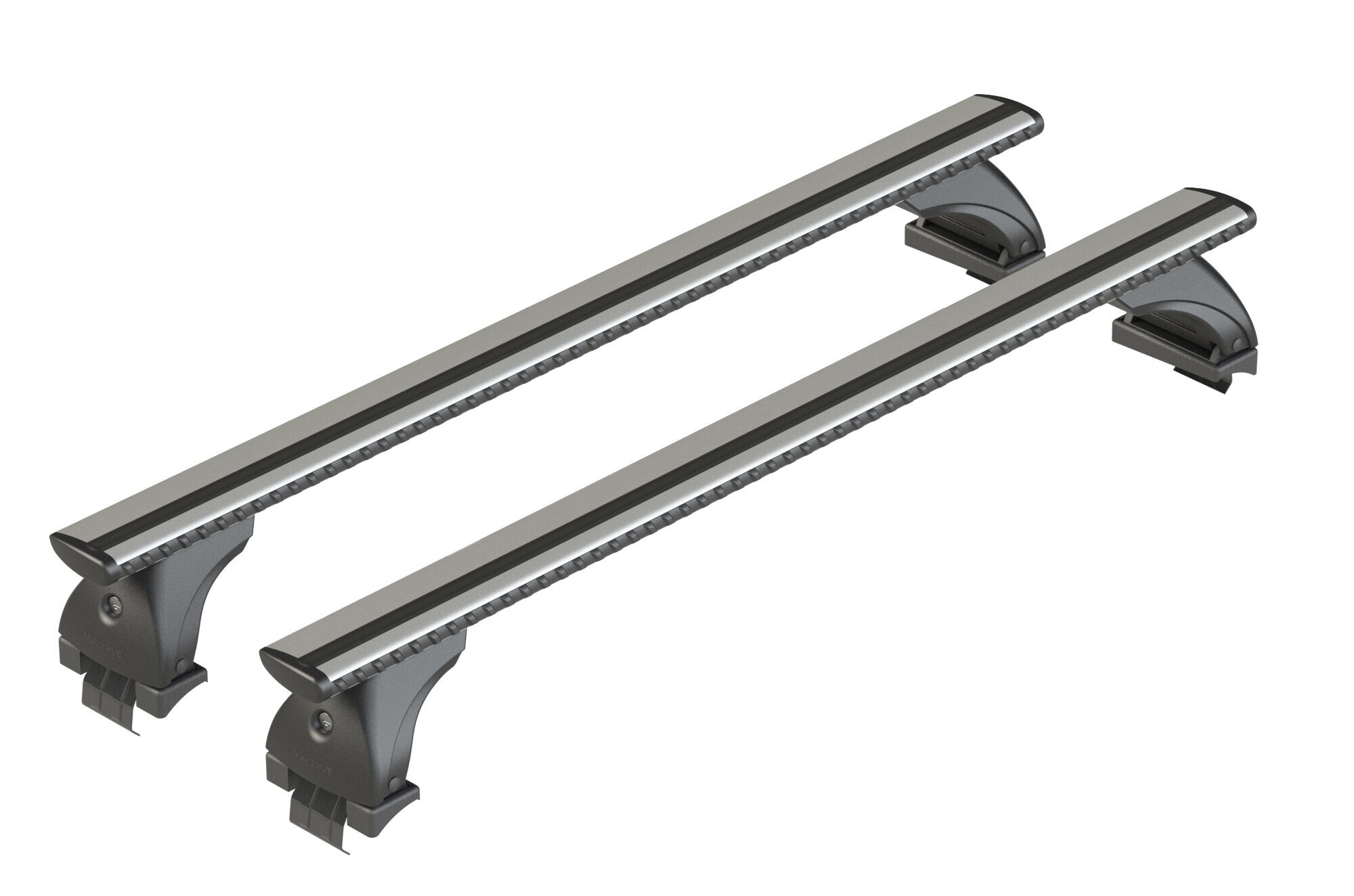 Silenzio, set completo barre portatutto in alluminio - M - Evos ST - C024