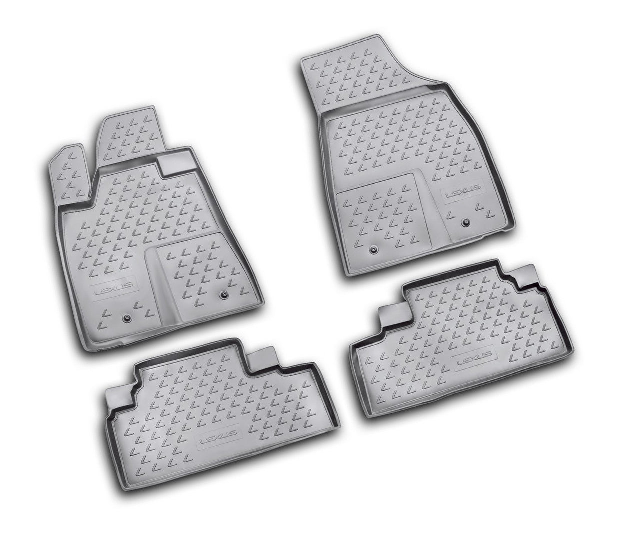 Set tappeti su misura in TPE - compatibile per Lexus RX (06/09>12/15) no ibrida
