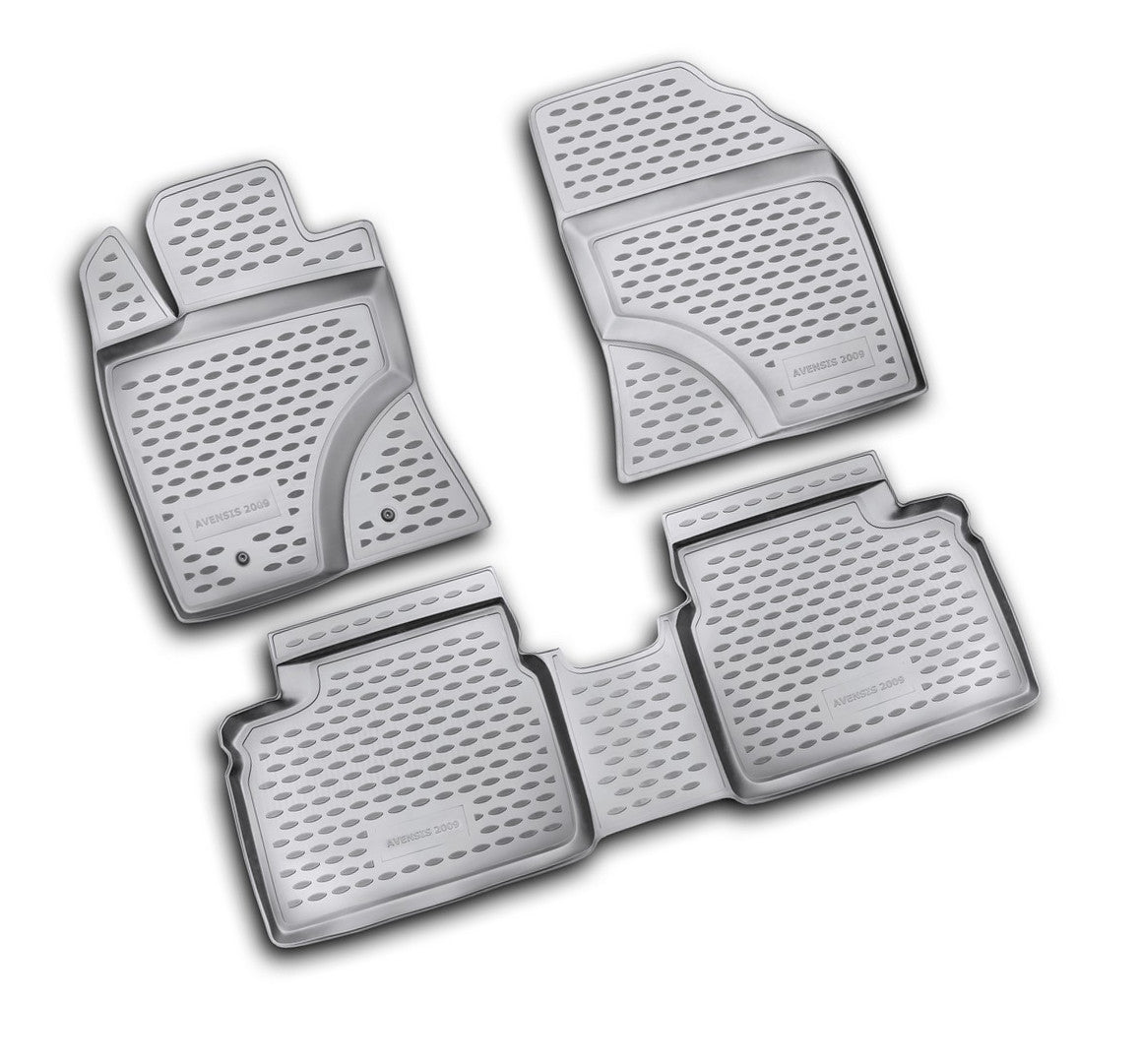 Set tappeti su misura in TPE - compatibile per Toyota Avensis 4p (04/09>12/15) - Toyota Avensis Wagon (04/09>12/15)