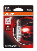 12V Silverstar 2.0 - H1 - 55W - P14,5s - 1 pz - Blister