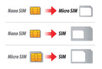 Set 3 adattatori Sim universali