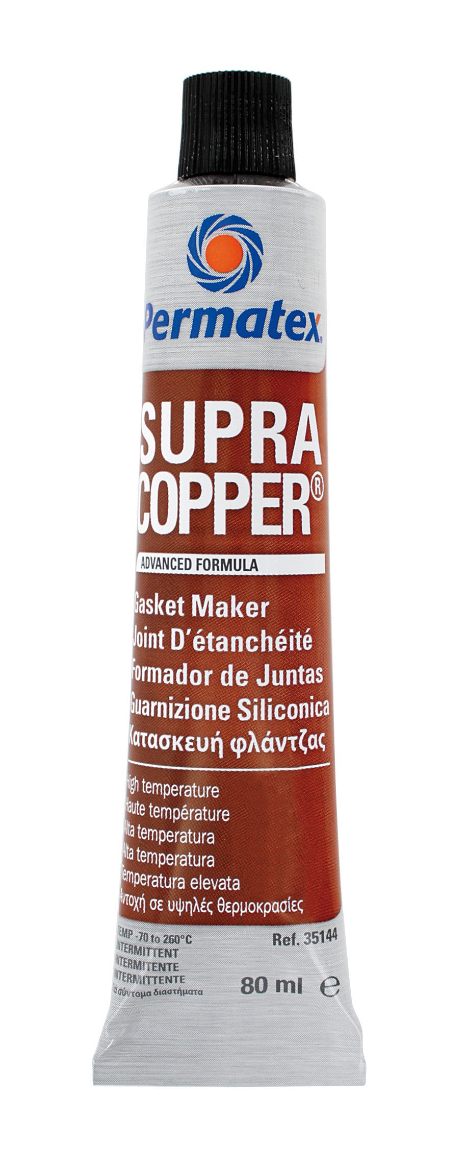 Supra Copper, guarnizione per alte temperature - 80 ml