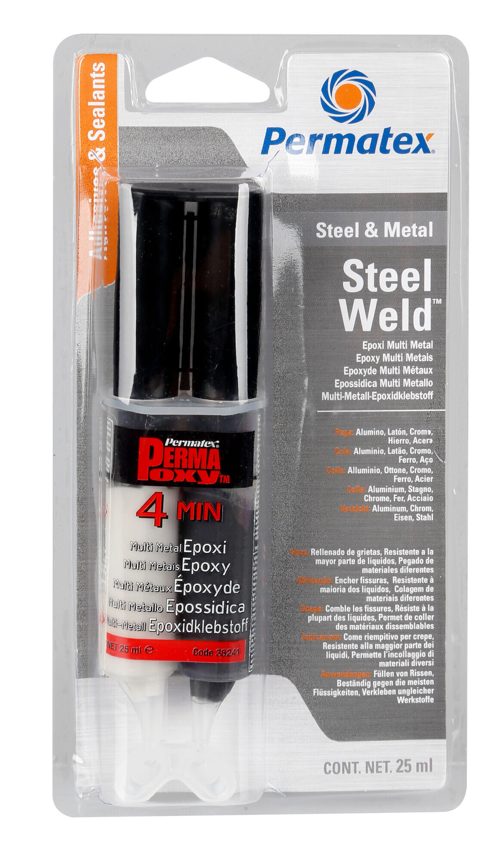 Permapoxy, adesivo per metalli - 2x25 ml