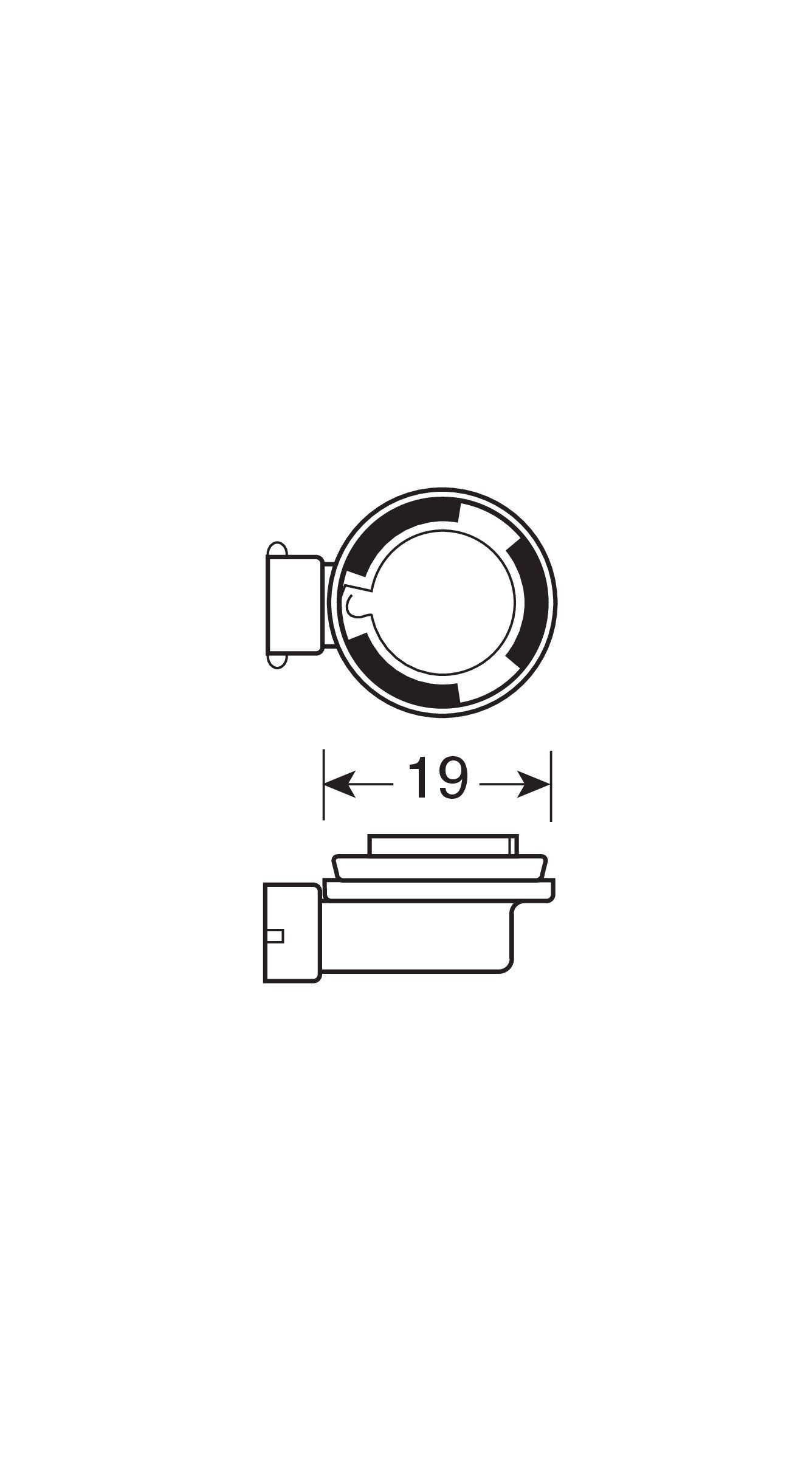12V Lampada alogena Blu-Xe - H8 - 35W - PGJ19-1 - 2 pz - Scatola