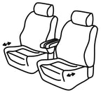 Set coprisedili Superior - Beige - compatibile per Mercedes Vito (01/15>)