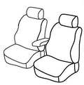 Set coprisedili Superior - Nero/Grigio - compatibile per Renault Kangoo (02/08>05/21)