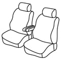 Set coprisedili Superior - Beige - compatibile per Renault Trafic (03/01>05/14)