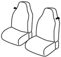 Set coprisedili Superior - Beige - compatibile per Smart Fortwo (01/07>10/14)