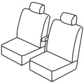 Set coprisedili Superior - Nocciola - compatibile per Volkswagen Crafter (04/06>12/16)